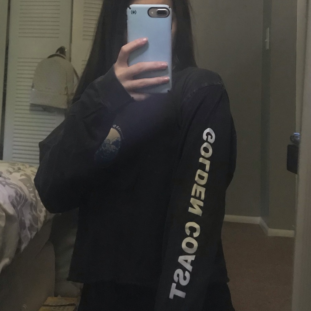 Golden coast PacSun crop top